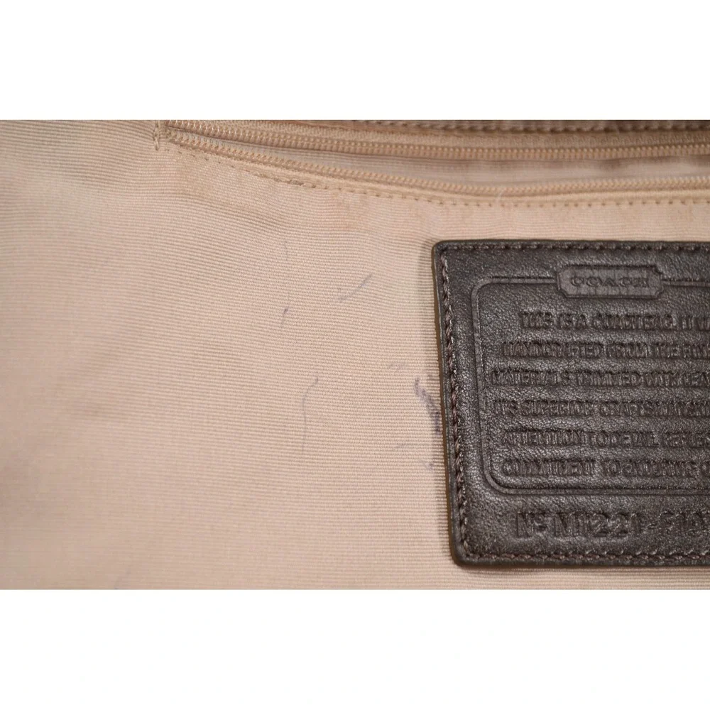 Coach‎ Signature Metallic Shoulder Bag Crossbody M1221-F19730 Crossbody Strap